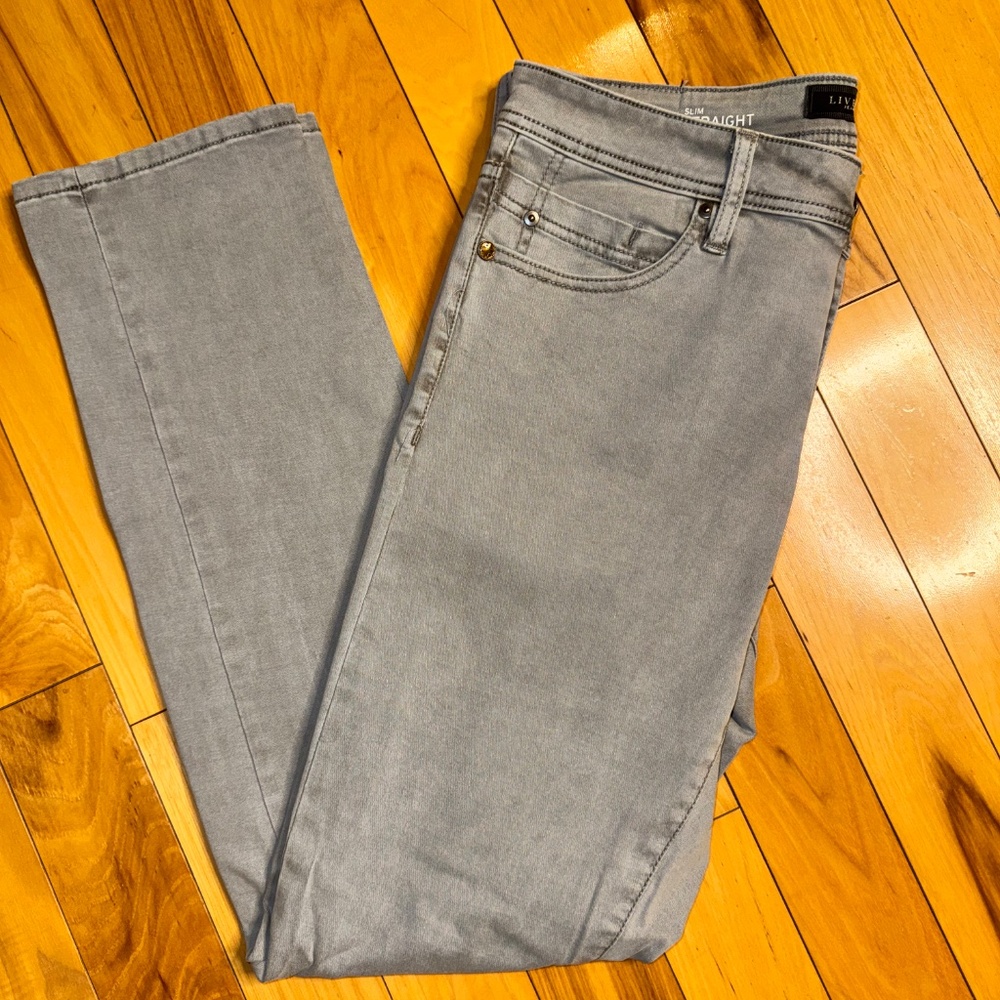 Liverpool Men’s Jeans 33x32 | Stretch | Gray | Comfortable Fit | Brand New Tags
